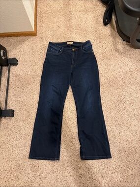 Kut from the Kloth Women’s Dark Blue Straight-Leg Jeans